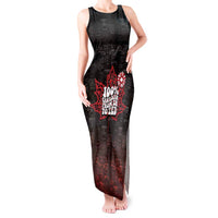 100% Canadian From Eh To Zed Tank Maxi Dress True North Strong and Free