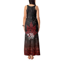 100% Canadian From Eh To Zed Tank Maxi Dress True North Strong and Free