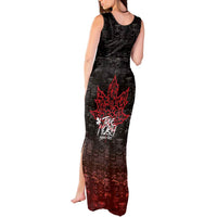 100% Canadian From Eh To Zed Tank Maxi Dress True North Strong and Free