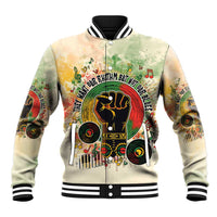 They Want Our Rhythm Not Our Blues Baseball Jacket African Music Pride
