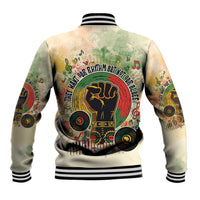 They Want Our Rhythm Not Our Blues Baseball Jacket African Music Pride