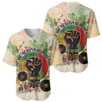 They Want Our Rhythm Not Our Blues Baseball Jersey African Music Pride