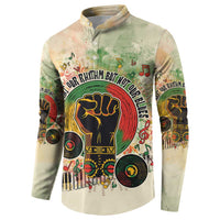 They Want Our Rhythm Not Our Blues Button Sweatshirt African Music Pride