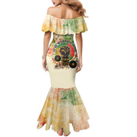 They Want Our Rhythm Not Our Blues Family Matching Mermaid Dress and Hawaiian Shirt African Music Pride
