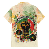 They Want Our Rhythm Not Our Blues Family Matching Summer Maxi Dress and Hawaiian Shirt African Music Pride