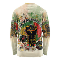 They Want Our Rhythm Not Our Blues Long Sleeve Shirt African Music Pride