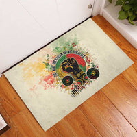 They Want Our Rhythm Not Our Blues Rubber Doormat African Music Pride