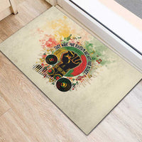 They Want Our Rhythm Not Our Blues Rubber Doormat African Music Pride