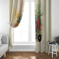 They Want Our Rhythm Not Our Blues Window Curtain African Music Pride