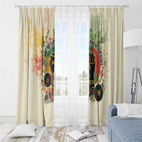 They Want Our Rhythm Not Our Blues Window Curtain African Music Pride