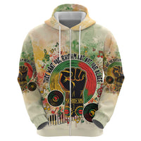 They Want Our Rhythm Not Our Blues Zip Hoodie African Music Pride