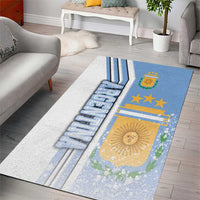 Argentina Football Area Rug La Albiceleste Soccer - Road To Champion
