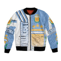Argentina Football Bomber Jacket La Albiceleste Soccer - Road To Champion