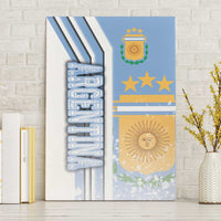 Argentina Football Canvas Wall Art La Albiceleste Soccer - Road To Champion