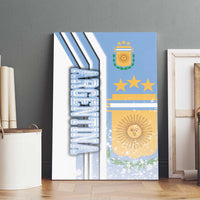 Argentina Football Canvas Wall Art La Albiceleste Soccer - Road To Champion