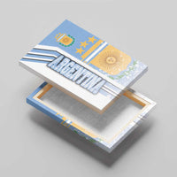 Argentina Football Canvas Wall Art La Albiceleste Soccer - Road To Champion