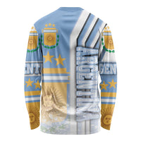 Argentina Football Long Sleeve Shirt La Albiceleste Soccer - Road To Champion