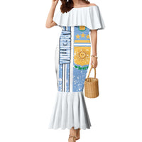 Argentina Football Mermaid Dress La Albiceleste Soccer - Road To Champion