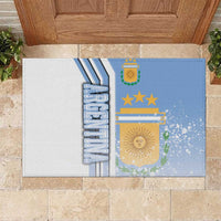 Argentina Football Rubber Doormat La Albiceleste Soccer - Road To Champion