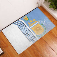 Argentina Football Rubber Doormat La Albiceleste Soccer - Road To Champion