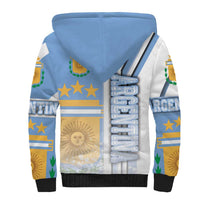 Argentina Football Sherpa Hoodie La Albiceleste Soccer - Road To Champion