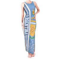 Argentina Football Tank Maxi Dress La Albiceleste Soccer - Road To Champion