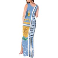 Argentina Football Tank Maxi Dress La Albiceleste Soccer - Road To Champion