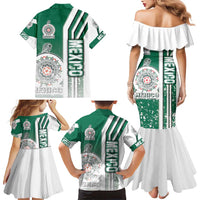 Mexico Football Family Matching Mermaid Dress and Hawaiian Shirt El Tri Soccer - Road To Champion - Wonder Print Shop