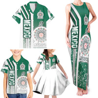 Mexico Football Family Matching Tank Maxi Dress and Hawaiian Shirt El Tri Soccer - Road To Champion - Wonder Print Shop