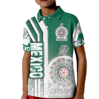 Mexico Football Kid Polo Shirt El Tri Soccer - Road To Champion - Wonder Print Shop