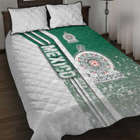 Mexico Football Quilt Bed Set El Tri Soccer - Road To Champion - Wonder Print Shop