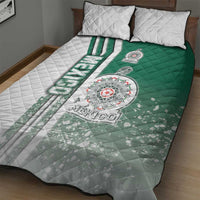 Mexico Football Quilt Bed Set El Tri Soccer - Road To Champion - Wonder Print Shop