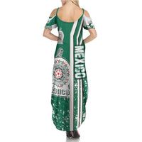 Mexico Football Summer Maxi Dress El Tri Soccer - Road To Champion - Wonder Print Shop
