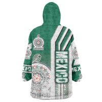 Mexico Football Wearable Blanket Hoodie El Tri Soccer - Road To Champion - Wonder Print Shop