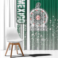Mexico Football Window Curtain El Tri Soccer - Road To Champion - Wonder Print Shop