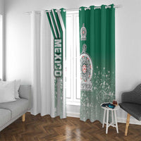 Mexico Football Window Curtain El Tri Soccer - Road To Champion - Wonder Print Shop