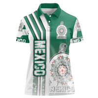 Mexico Football Women Polo Shirt El Tri Soccer - Road To Champion - Wonder Print Shop