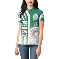 Mexico Football Women Polo Shirt El Tri Soccer - Road To Champion - Wonder Print Shop