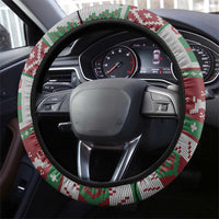 Africa Christmas Black Santa Fist Steering Wheel Cover All Power to the People - Wonder Print Shop