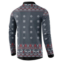 I Want A Hippopotamus Christmas Button Sweatshirt - Wonder Print Shop