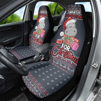 I Want A Hippopotamus Christmas Car Seat Cover - Wonder Print Shop