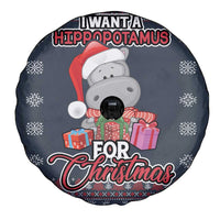 I Want A Hippopotamus Christmas Spare Tire Cover - Wonder Print Shop