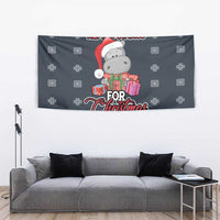 I Want A Hippopotamus Christmas Tapestry - Wonder Print Shop