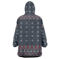 I Want A Hippopotamus Christmas Wearable Blanket Hoodie - Wonder Print Shop