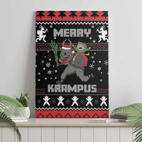 Merry Krampus Canvas Wall Art Christmas Gifts - Wonder Print Shop