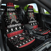 Merry Krampus Car Seat Cover Christmas Gifts - Wonder Print Shop