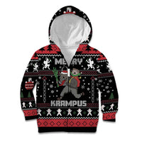 Merry Krampus Kid Hoodie Christmas Gifts - Wonder Print Shop