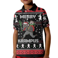 Merry Krampus Kid Polo Shirt Christmas Gifts - Wonder Print Shop