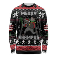 Merry Krampus Long Sleeve Shirt Christmas Gifts - Wonder Print Shop