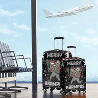 Merry Krampus Luggage Cover Christmas Gifts - Wonder Print Shop